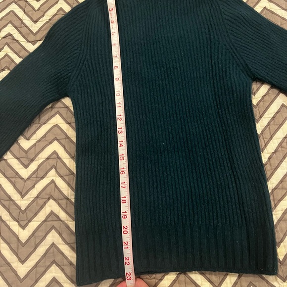 Dark Green Wool Officine Generale Sweater - Picture 9 of 9